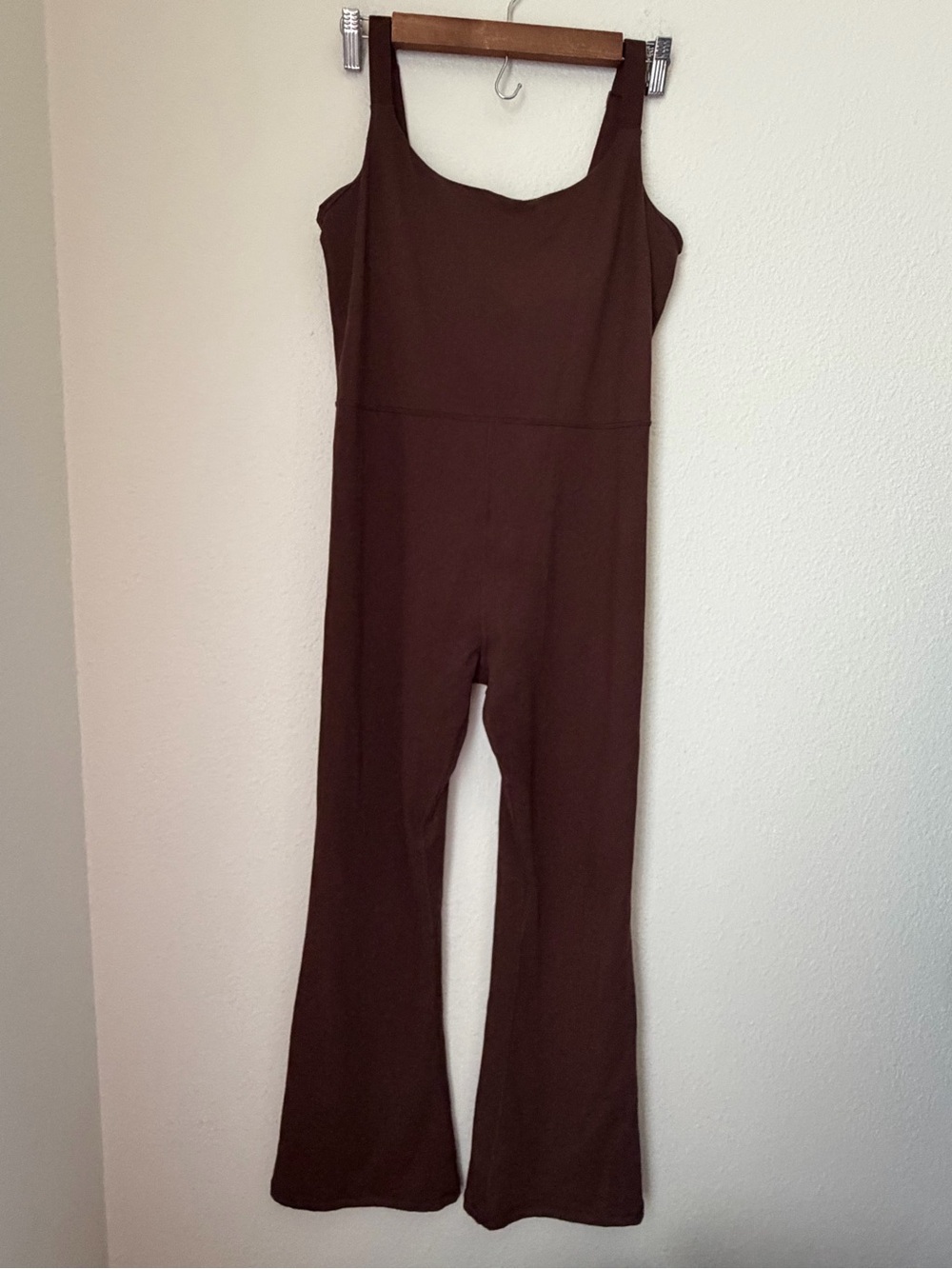 Aerie Flared Leg Jumpsuit Large Short